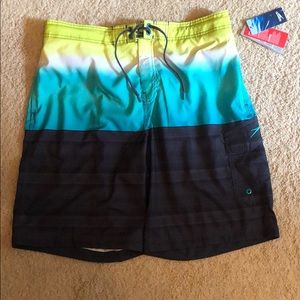 Speedo Ombré Granite Swim Trunks